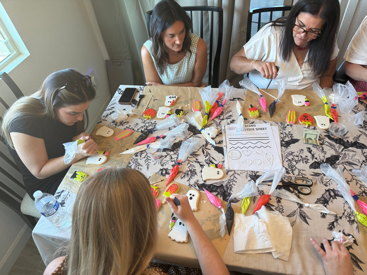 the honeyed quill cookie social: practical magic edition