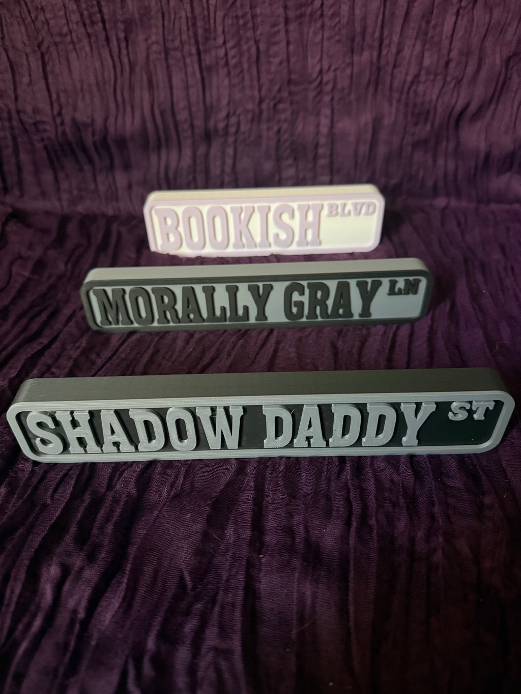 Bookish Street Signs