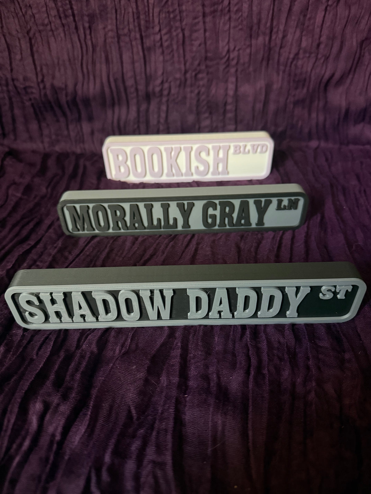Bookish Street Signs