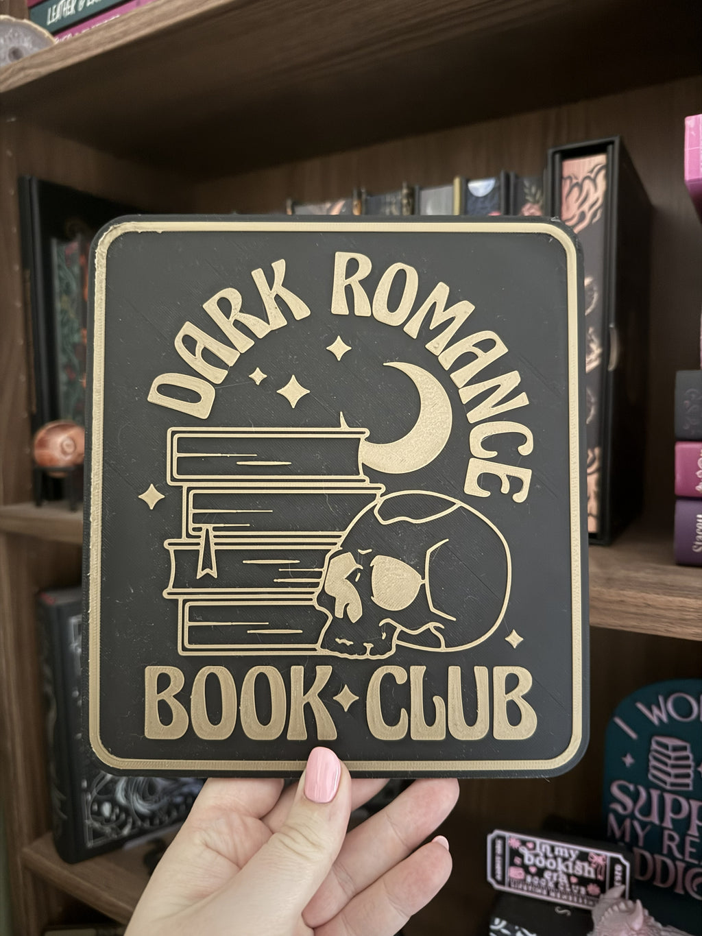 Bookish Trope Bookshelf Signs
