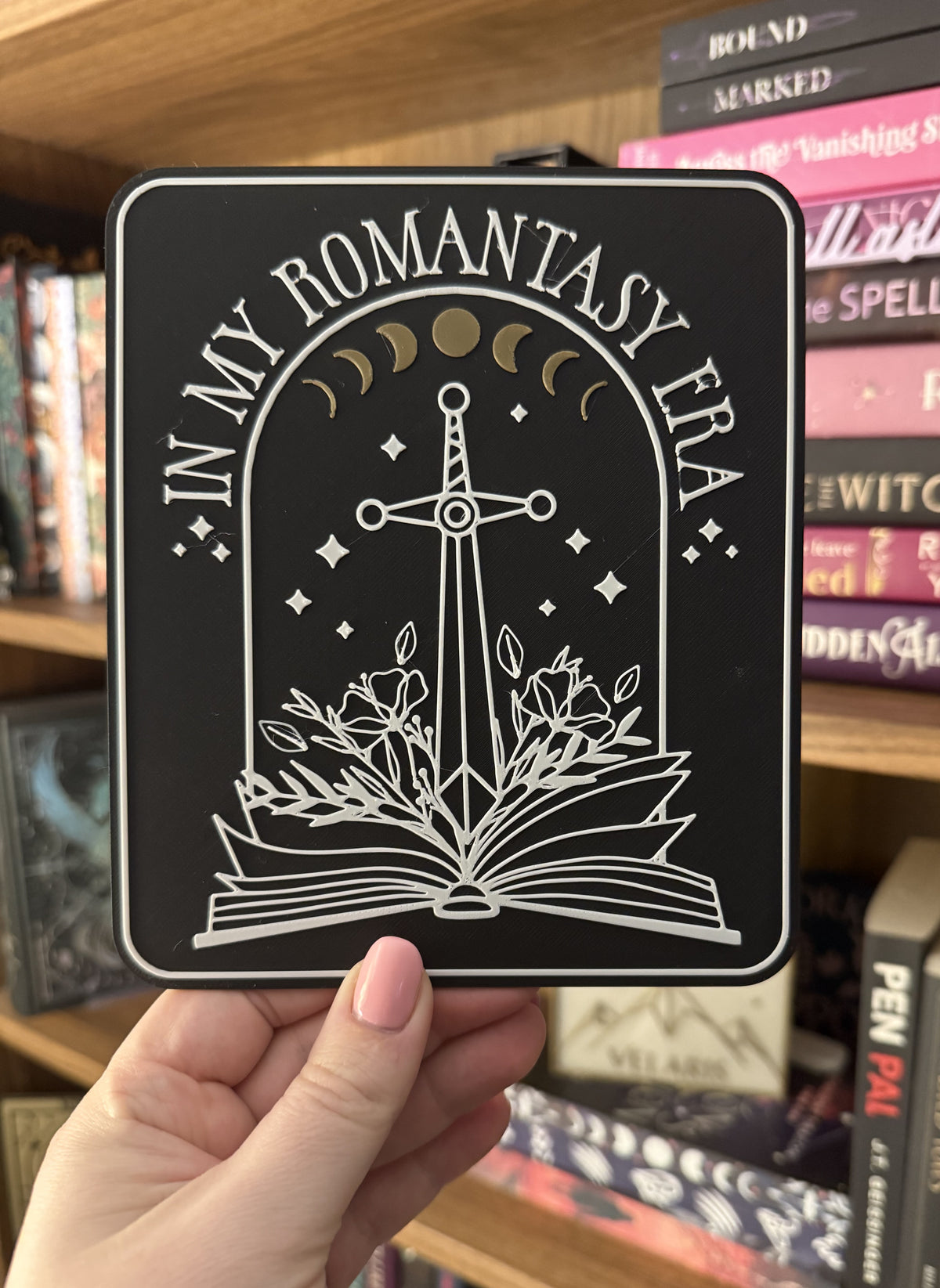 Bookish Trope Bookshelf Signs