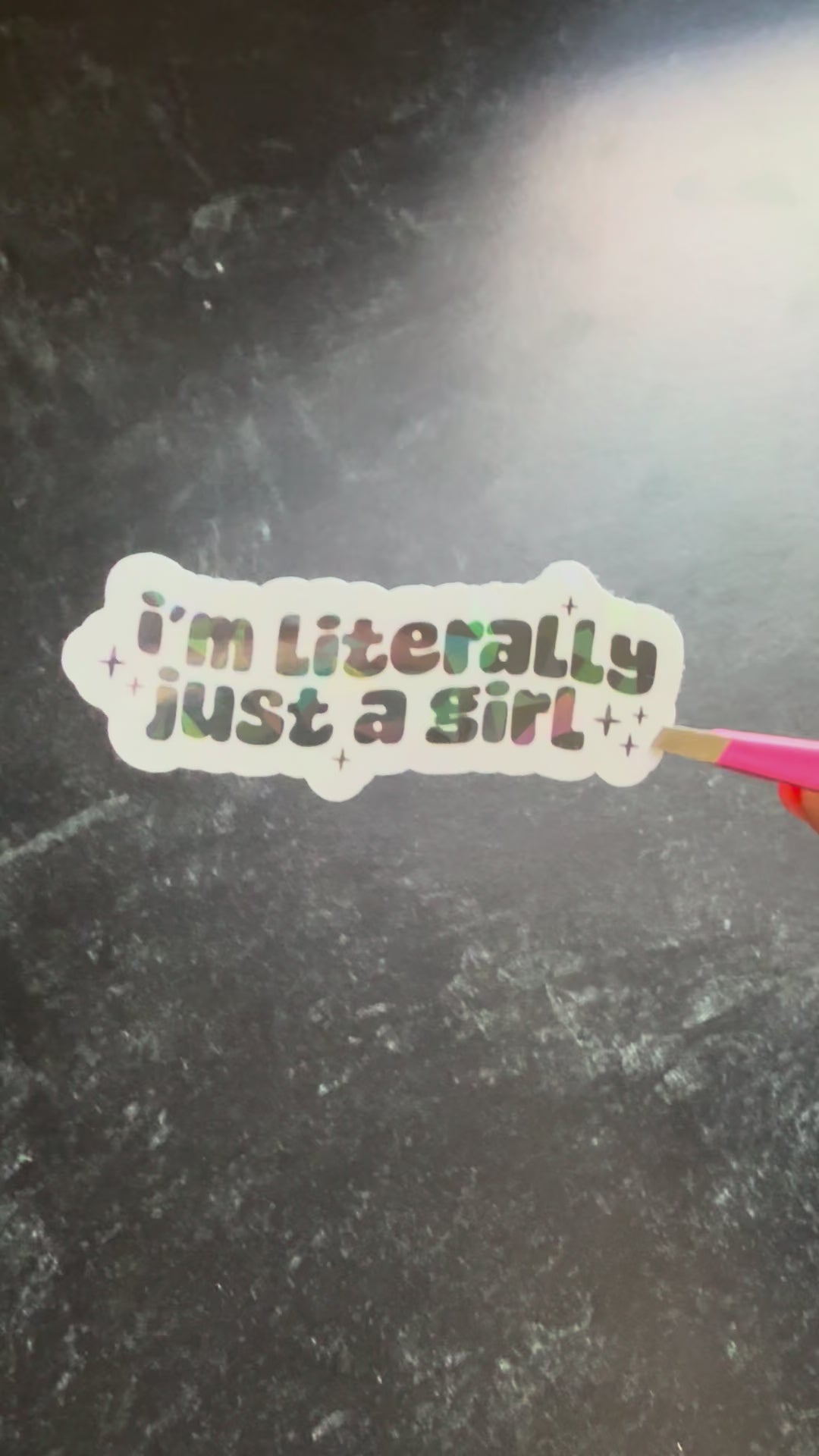 I'm literally just a girl - Sticker