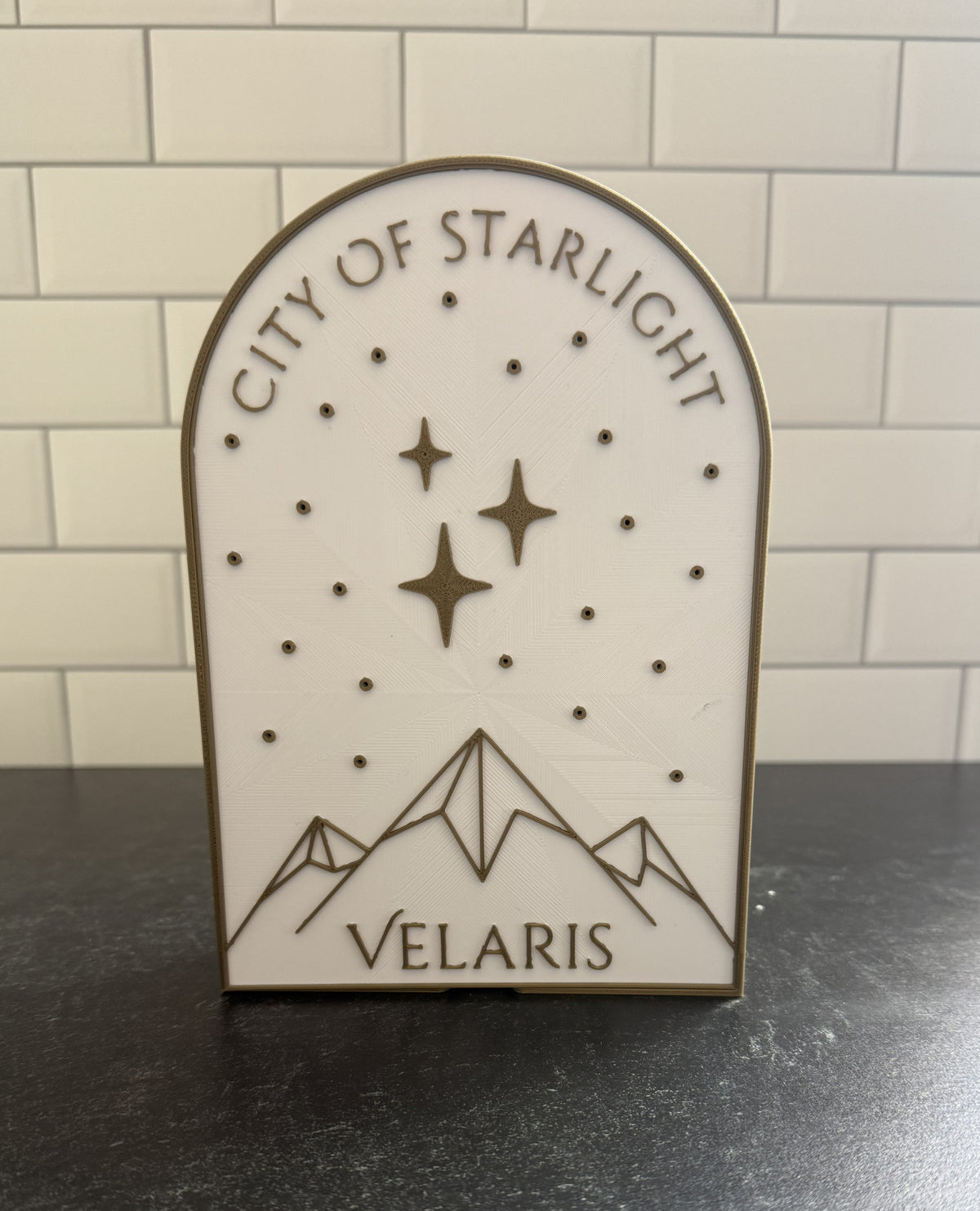 ACOTAR/Velaris Inspired Light Up Book Nook