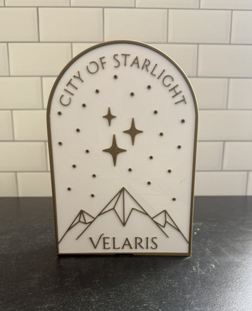 ACOTAR/Velaris Inspired Light Up Book Nook